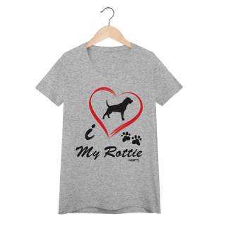 Nome do produto Baby Look Rottweiler - I Love My Rottie