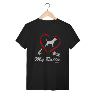 Camiseta Rottweiler - I Love My Rottie