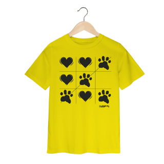 Nome do produto Camiseta Infantil Jogo da Velha