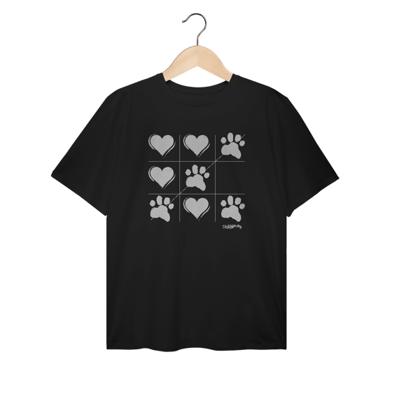 Camiseta Plus Size Jogo da Velha