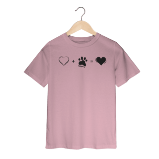 Camiseta Infantil Amor Completo