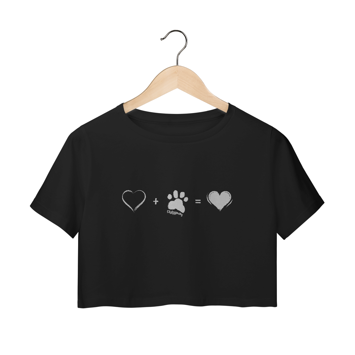 Nome do produto: Cropped Amor Completo