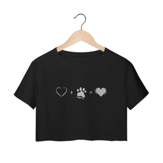Cropped Amor Completo