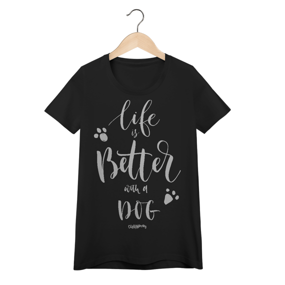 Baby Look Life is Better With a Dog