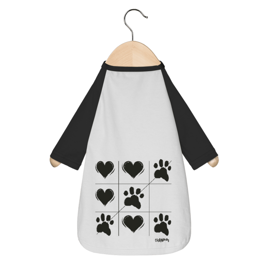 Camiseta para Cachorro - Jogo da Velha