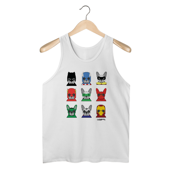 Regata Cachorros Super-Heróis