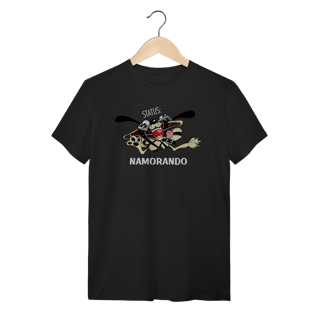 Nome do produto Camiseta Cachorro Status Namorando