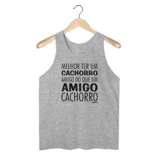 Nome do produto Regata Cachorro Amigo ou Amigo Cachorro