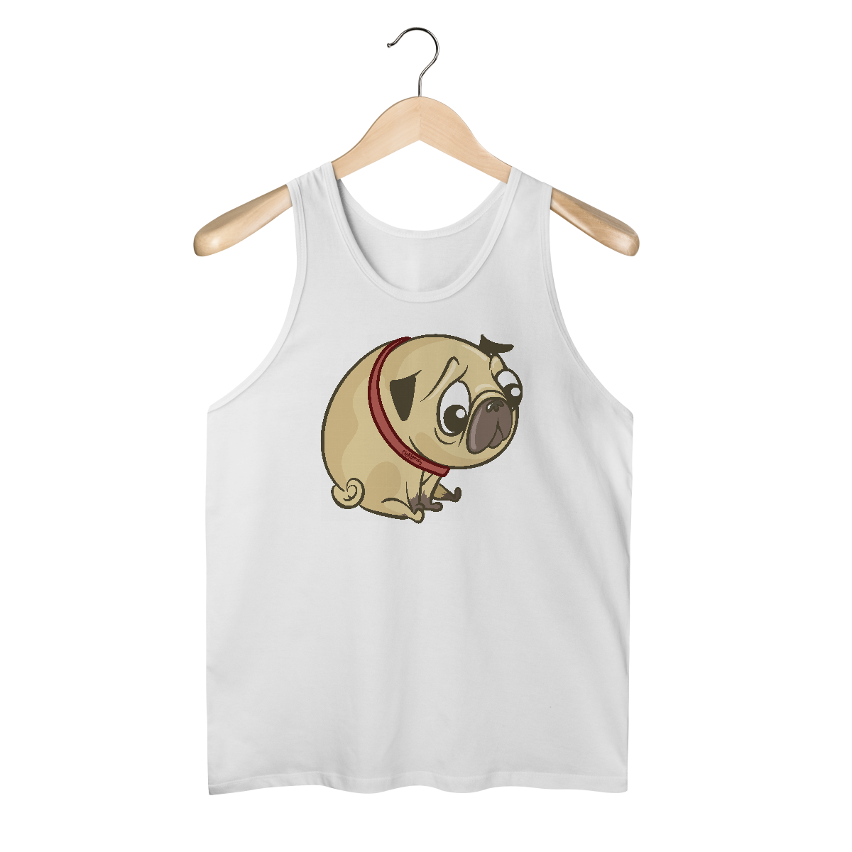 Nome do produto: Regata Pug Carente