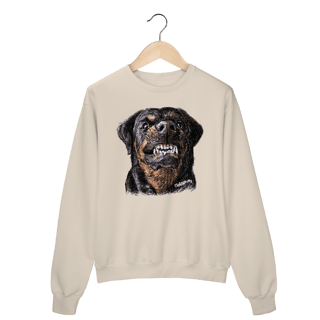 Nome do produto Moletom Blusão Rottweiler Bravo