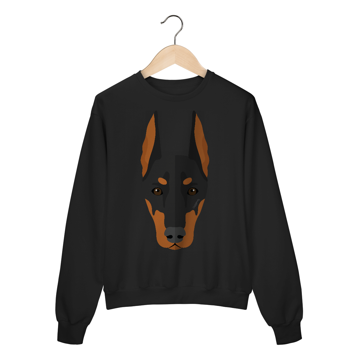 Nome do produto: Moletom Blusão Doberman