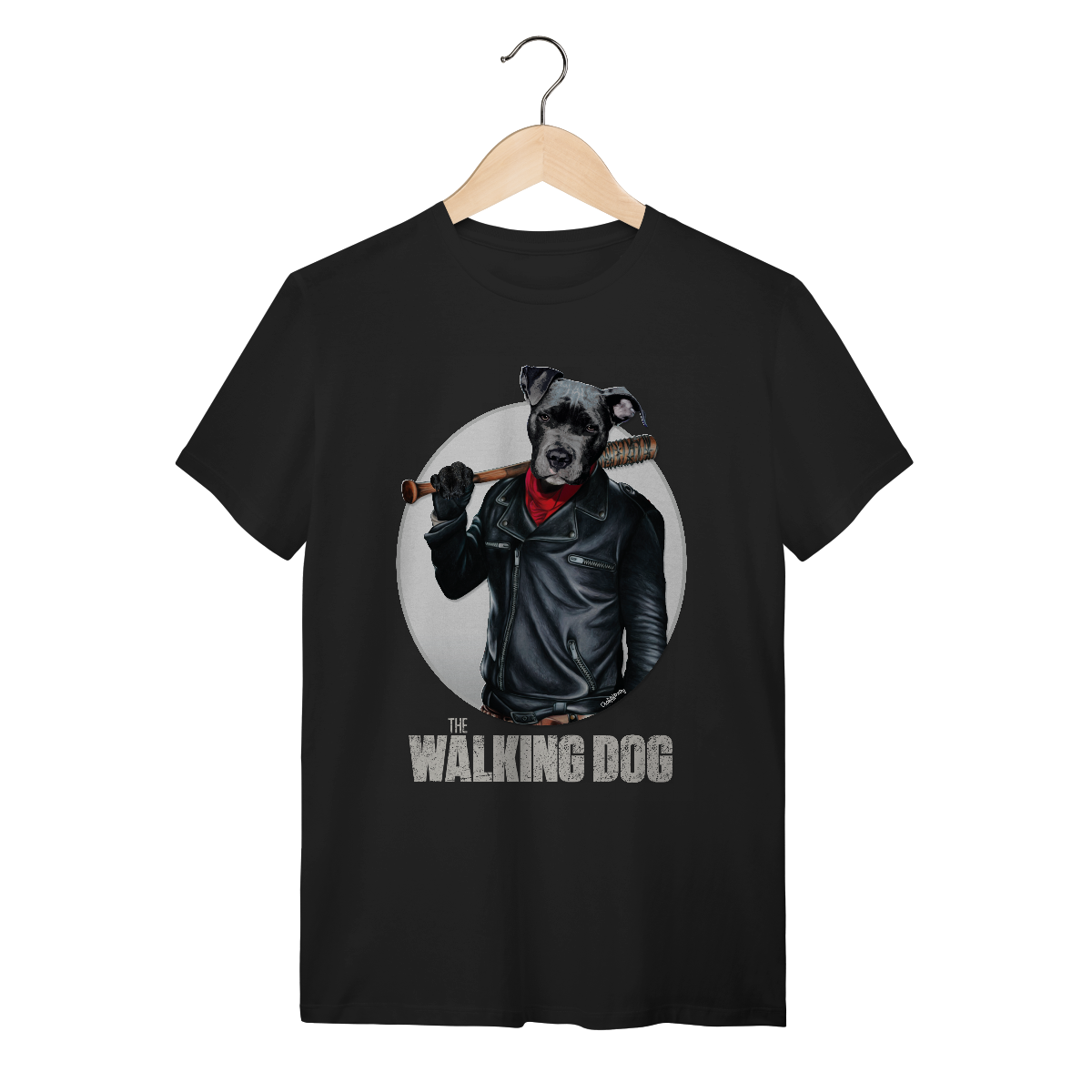 Nome do produto: Camiseta Cachorro The Walking Dog