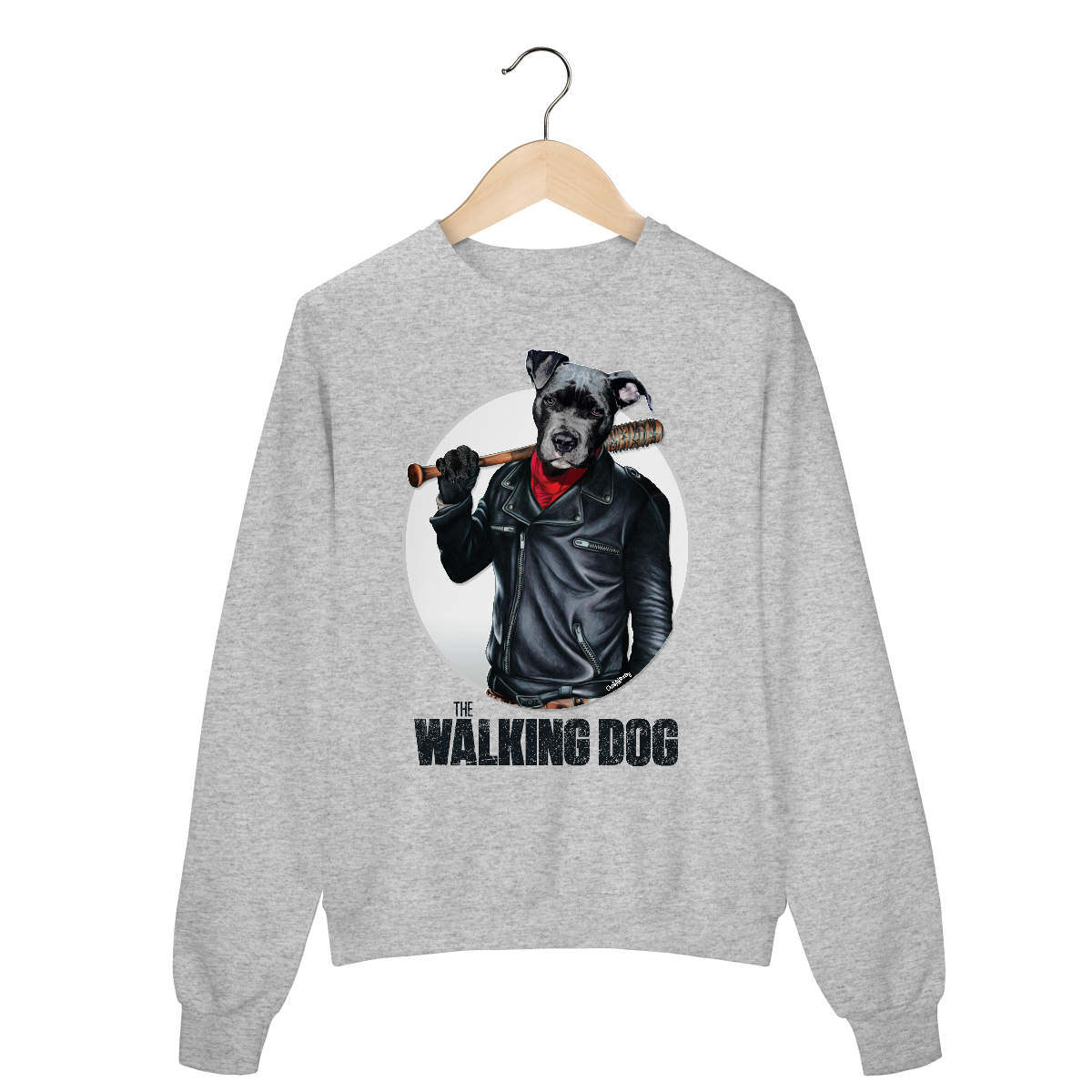 Nome do produto: Moletom Blusão The Walking Dog