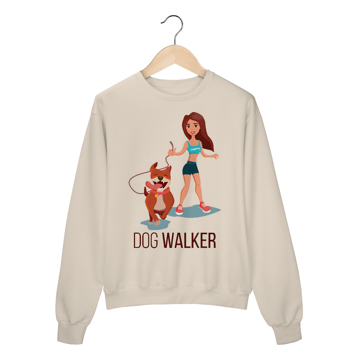 Nome do produto: Moletom Blusão Dog Walker