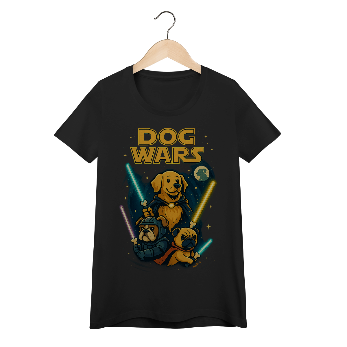 Nome do produto: Baby Look Dog Wars