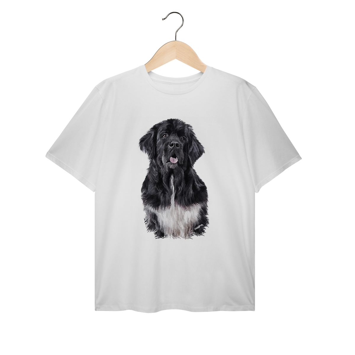 Nome do produto: Camiseta Plus Size Terra Nova Preto Realista