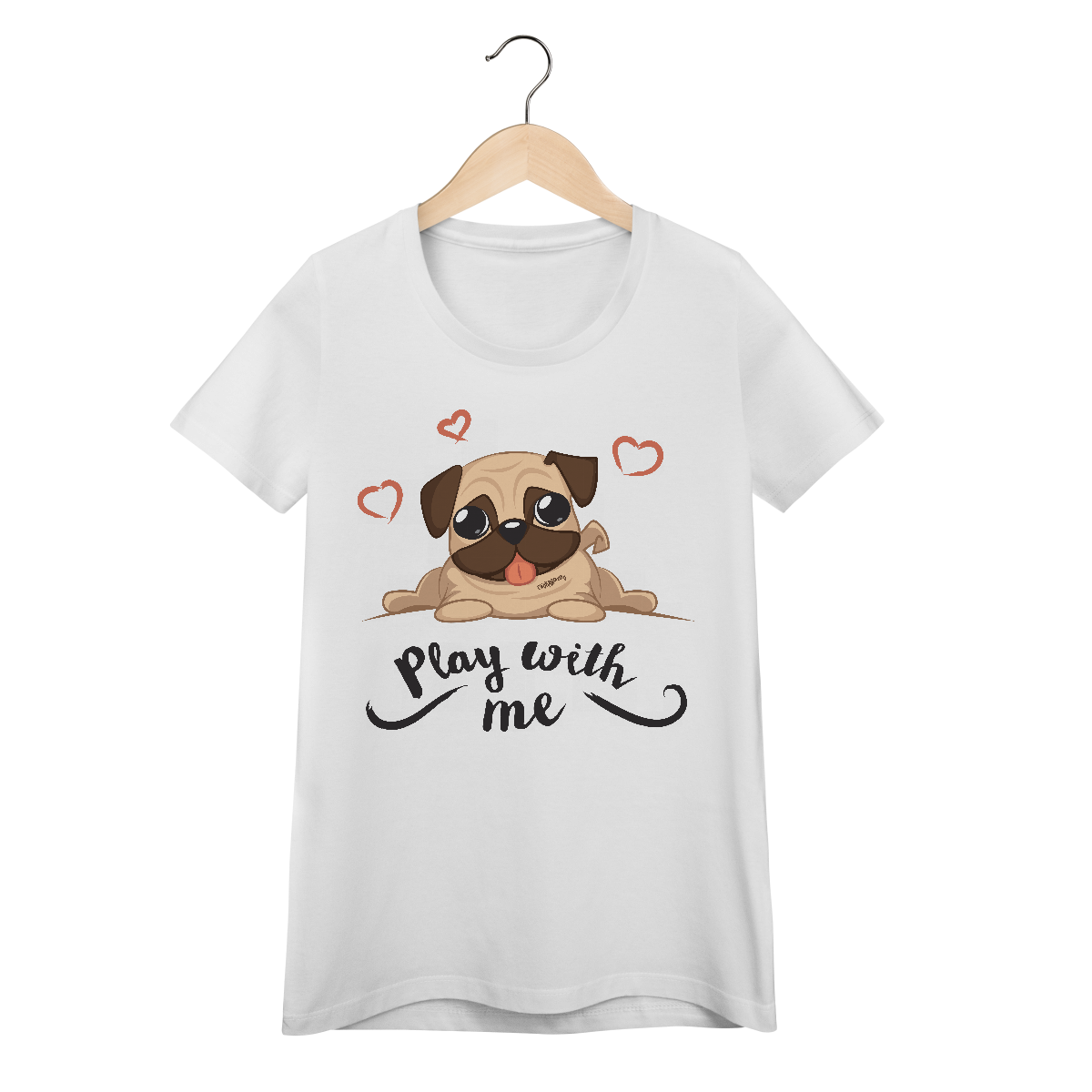 Nome do produto: Baby Look Pug Play With Me