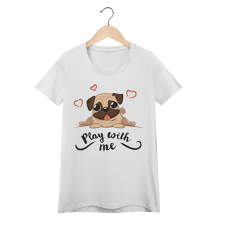 Nome do produto Baby Look Pug Play With Me