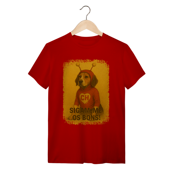 Camiseta Cachorro Chapolin Colorado