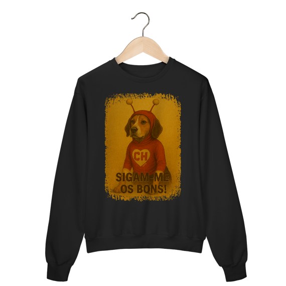 Moletom Blusão Cachorro Chapolin Colorado