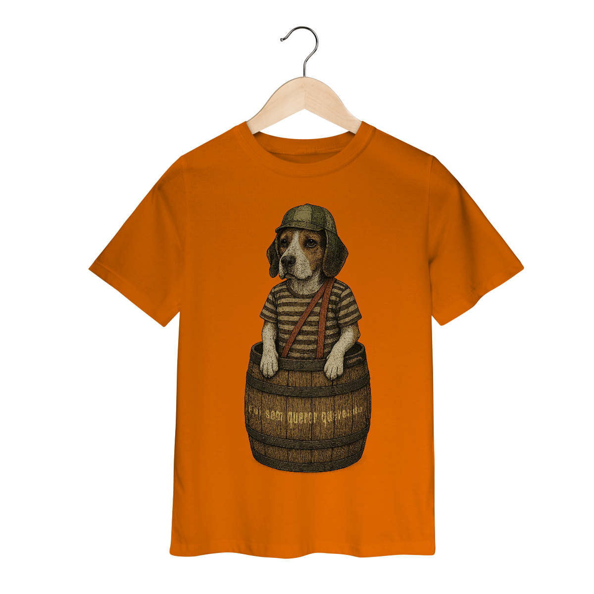 Nome do produto: Camiseta Infantil Cachorro Chaves