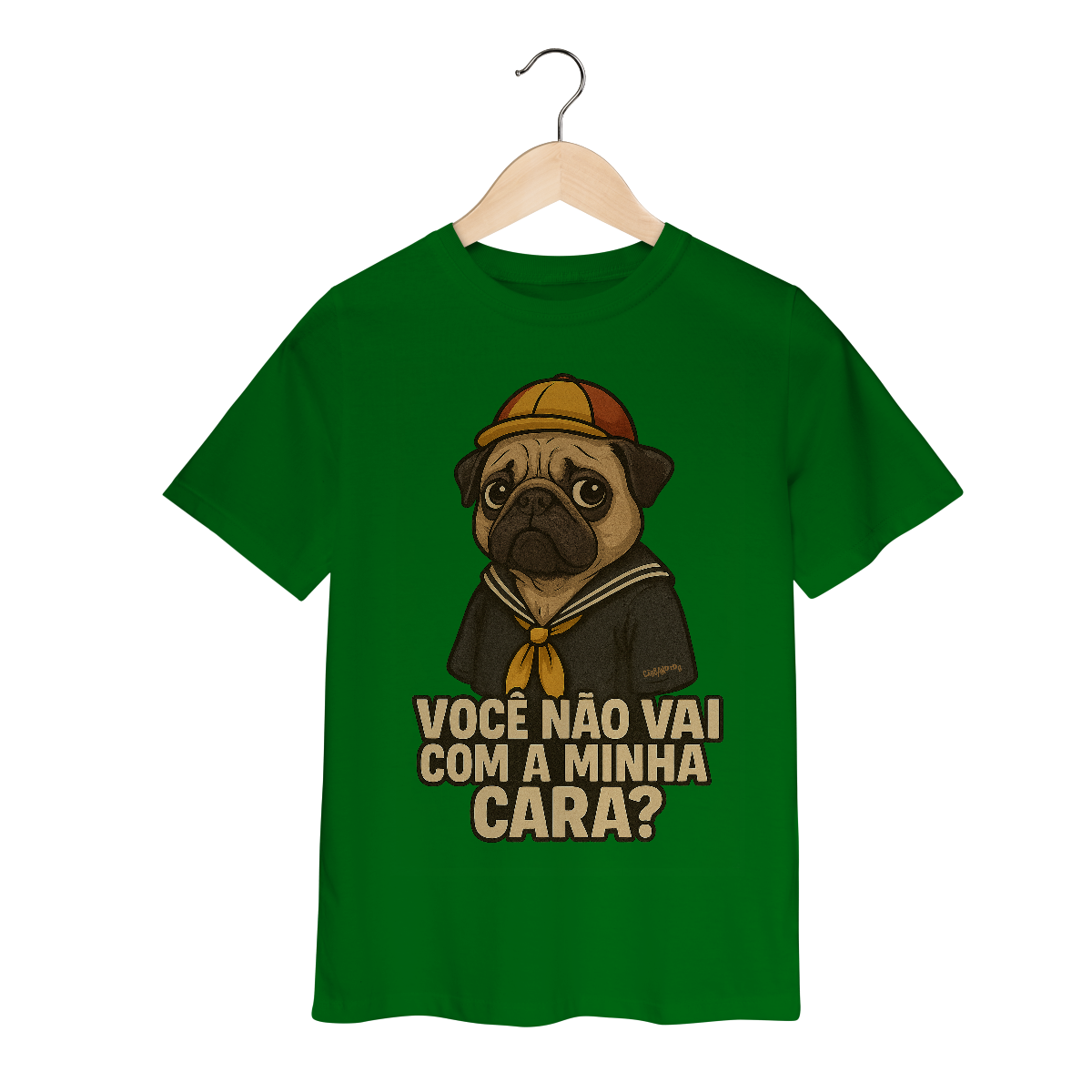 Nome do produto: Camiseta Infantil Cachorro Quico