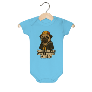 Body Bebê Cachorro Quico