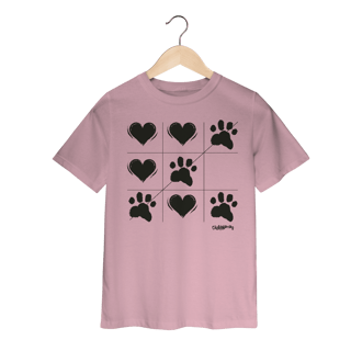 Nome do produto Camiseta Infantil Jogo da Velha