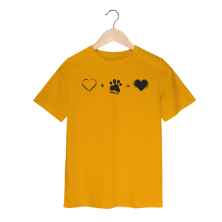 Nome do produto Camiseta Infantil Amor Completo