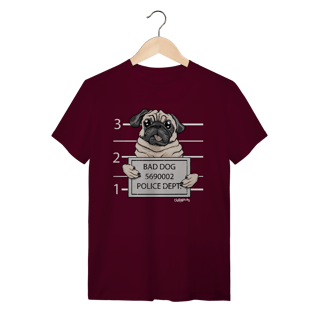 Nome do produto Camiseta Pug Bad Dog