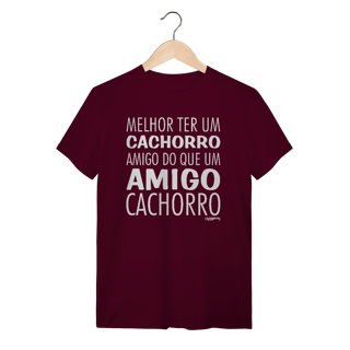 Nome do produto Camiseta Cachorro Amigo ou Amigo Cachorro