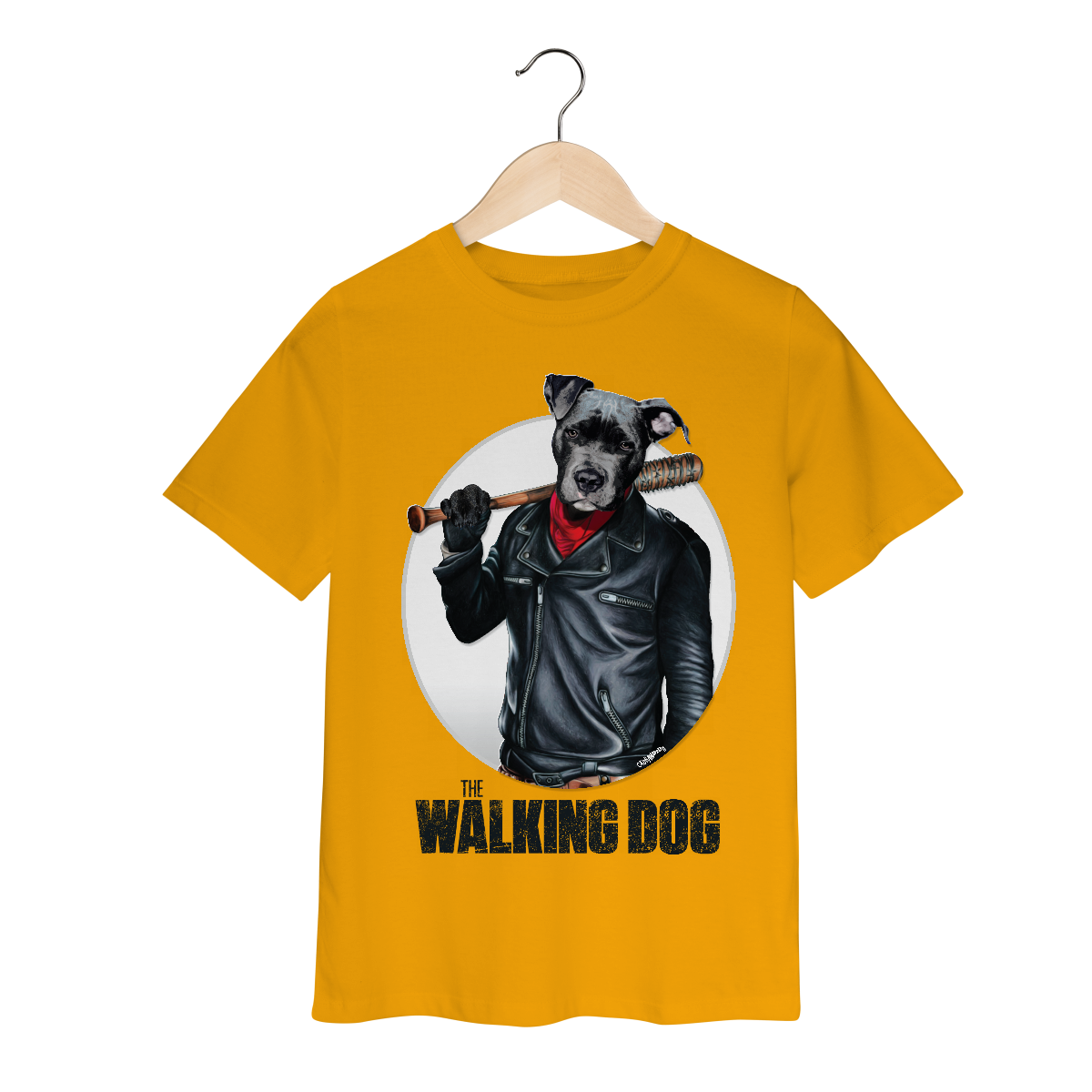 Nome do produto: Camiseta Cachorro The Walking Dog