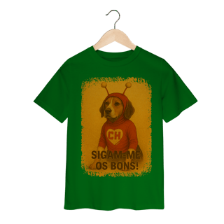 Nome do produto Camiseta Infantil Cachorro Chapolin Colorado