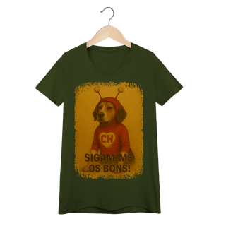 Nome do produto Baby Look Cachorro Chapolin Colorado