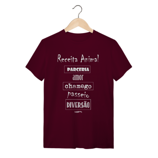 Nome do produto Camiseta Cachorro Receita Animal