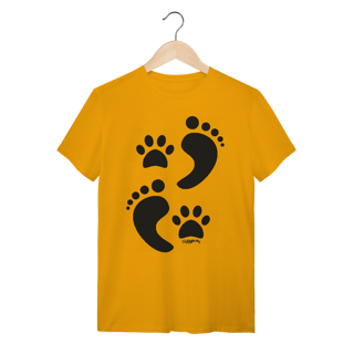 Nome do produto Camiseta Cachorro Pegadas
