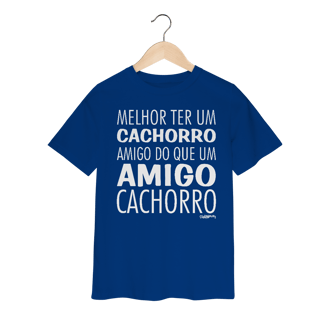 Nome do produto Camiseta Infantil Cachorro Amigo ou Amigo Cachorro