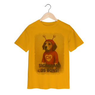 Nome do produto Camiseta Infantil Cachorro Chapolin Colorado