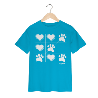 Nome do produto Camiseta Infantil Jogo da Velha