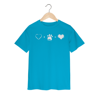 Nome do produto Camiseta Infantil Amor Completo