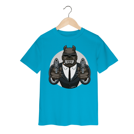 Camisera Infantil Pitbull Mafioso