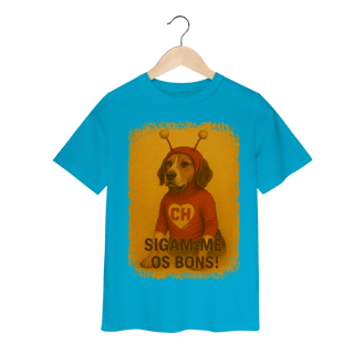 Nome do produto Camiseta Infantil Cachorro Chapolin Colorado
