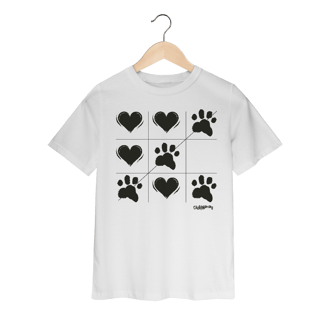 Nome do produto Camiseta Infantil Jogo da Velha