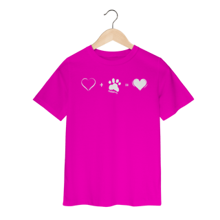 Nome do produto Camiseta Infantil Amor Completo