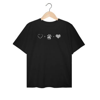 Nome do produto Camiseta Plus Size Amor Completo