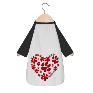Nome do produto Camiseta para Cachorro - I Love My Dog