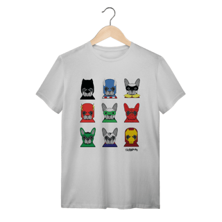 Nome do produto Camiseta Cachorros Super-Heróis