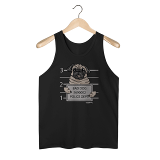 Nome do produto Regata Pug Bad Dog