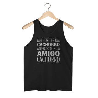 Nome do produto Regata Cachorro Amigo ou Amigo Cachorro