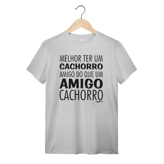 Nome do produto Camiseta Cachorro Amigo ou Amigo Cachorro
